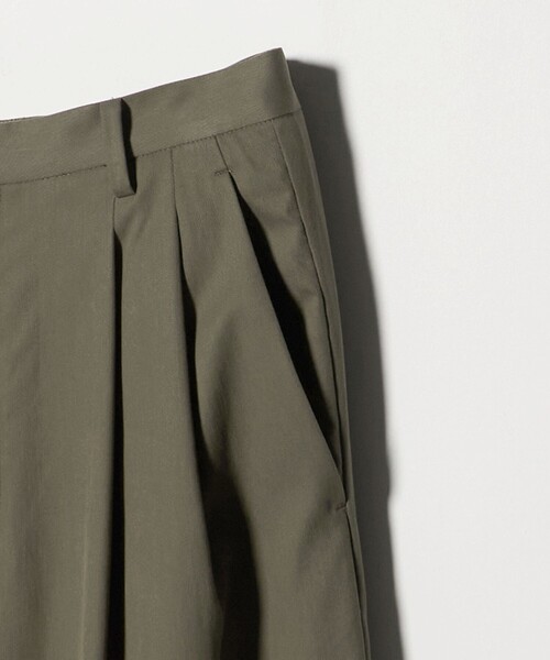 BEAUTY&YOUTH UNITED ARROWS（ビューティーアンドユースユナイテッドアローズ）の「セルロースナイロン バックラップ パンツ（その他パンツ・レディース・ブラック/オフホワイト/オリーブ・XS/M/S）」の17枚目の写真