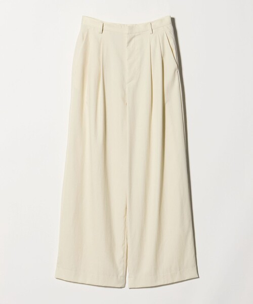 BEAUTY&YOUTH UNITED ARROWS（ビューティーアンドユースユナイテッドアローズ）の「セルロースナイロン バックラップ パンツ（その他パンツ・レディース・ブラック/オフホワイト/オリーブ・XS/M/S）」の12枚目の写真
