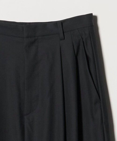 BEAUTY&YOUTH UNITED ARROWS（ビューティーアンドユースユナイテッドアローズ）の「セルロースナイロン バックラップ パンツ（その他パンツ・レディース・ブラック/オフホワイト/オリーブ・XS/M/S）」の7枚目の写真