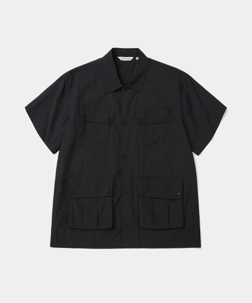 UNIFORM BRIDGE(ユニフォームブリッジ)の「ripstop bdu s/s shirt black(シャツ/ブラウス・メンズ・その他・MEDIUM/LARGE/X-LARGE/XX-LARGE)」の1枚目の写真