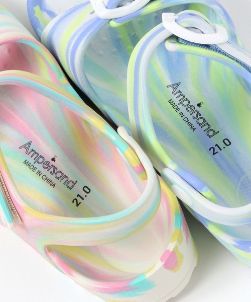 BAYFLOW（ベイフロー）の「[軽量・履き心地抜群!]EVAサンダル[17cm-21cm](KIDS)（サンダル・キッズ・ブルー/マルチ/ブラック・20.0cm/18.0cm/21.0cm/17.0cm/19.0cm）」の19枚目の写真