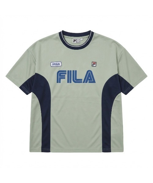 FILA（フィラ）の「S/S TEE / SEGA×FILAコラボTシャツ / フットボール（Tシャツ/カットソー・メンズ・ブラック/カーキ・XL/L/M/S）」の7枚目の写真