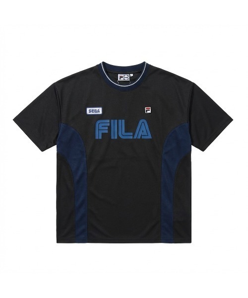 FILA（フィラ）の「S/S TEE / SEGA×FILAコラボTシャツ / フットボール（Tシャツ/カットソー・メンズ・ブラック/カーキ・XL/L/M/S）」の8枚目の写真