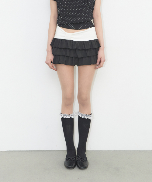 ILLIGO(イリゴ)の「ボウカンカンスカートパンツブラック(スカート・レディース・その他・SMALL/MEDIUM)」の1枚目の写真