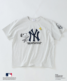 Vintage PEANUTS（ビンテージピーナッツ）の「PEANUTS / ピーナッツ 別注 MLB ベースボール プリントTシャツ（Tシャツ/カットソー）」