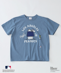 Vintage PEANUTS（ビンテージピーナッツ）の「《追加》PEANUTS / ピーナッツ 別注 MLB ベースボール プリントTシャツ（Tシャツ/カットソー）」