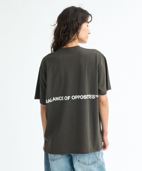 RVCA（ルーカ）の「【RVCA:ルーカ】BIG RVCA LOOSE FIT S/ルーカロゴ半袖Tシャツ（Tシャツ/カットソー・レディース・ホワイト/スミクロ・SMALL/MEDIUM/LARGE）」の7枚目の写真