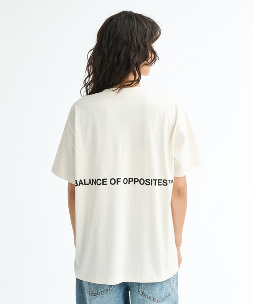 RVCA（ルーカ）の「【RVCA:ルーカ】BIG RVCA LOOSE FIT S/ルーカロゴ半袖Tシャツ（Tシャツ/カットソー・レディース・ホワイト/スミクロ・SMALL/MEDIUM/LARGE）」の3枚目の写真