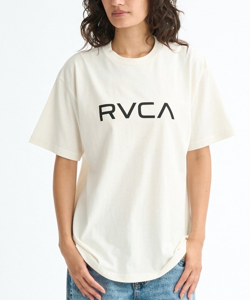 RVCA（ルーカ）の「【RVCA:ルーカ】BIG RVCA LOOSE FIT S/ルーカロゴ半袖Tシャツ（Tシャツ/カットソー・レディース・ホワイト/スミクロ・SMALL/MEDIUM/LARGE）」の11枚目の写真