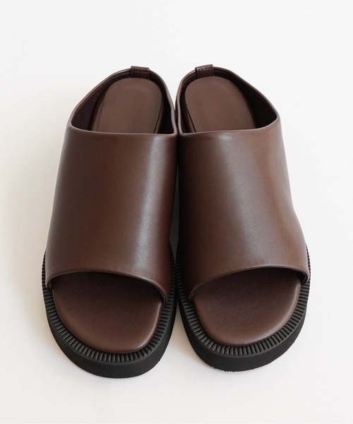Fabby fabby(ファビィーファビィー)の「4.2cm厚底プラットフォームサンダル(サンダル・レディース・ブラウン/ブラック系その他/ブラック・SMALL/MEDIUM/LARGE)」の12枚目の写真