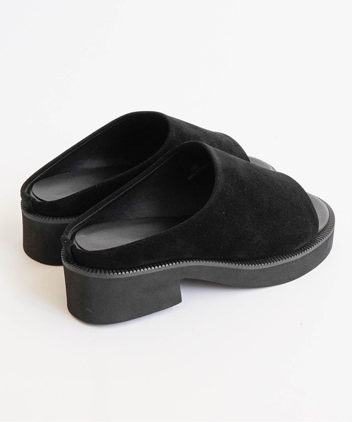 Fabby fabby(ファビィーファビィー)の「4.2cm厚底プラットフォームサンダル(サンダル・レディース・ブラウン/ブラック系その他/ブラック・SMALL/MEDIUM/LARGE)」の14枚目の写真
