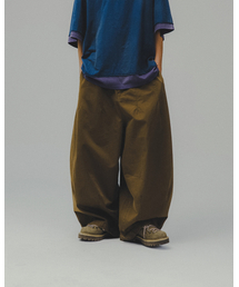 Washed Balloon Pants - Brown