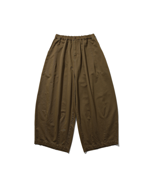 ANGLAN（アングラン）の「Washed Balloon Pants - Brown（その他パンツ・メンズ・その他・1/2）」の2枚目の写真