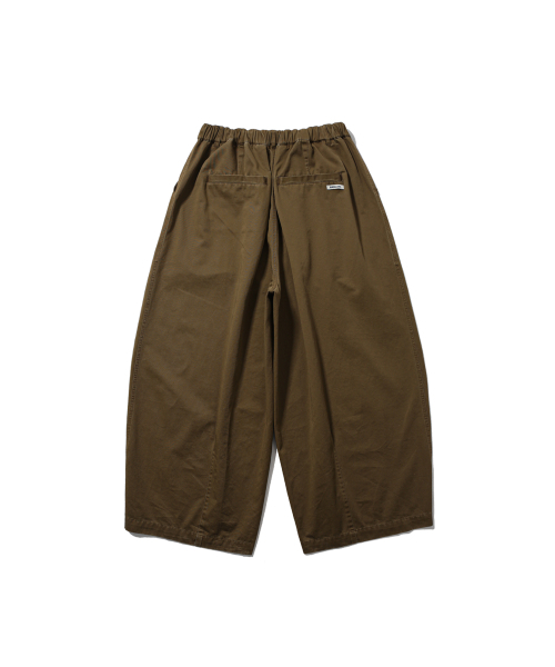 ANGLAN（アングラン）の「Washed Balloon Pants - Brown（その他パンツ・メンズ・その他・1/2）」の3枚目の写真