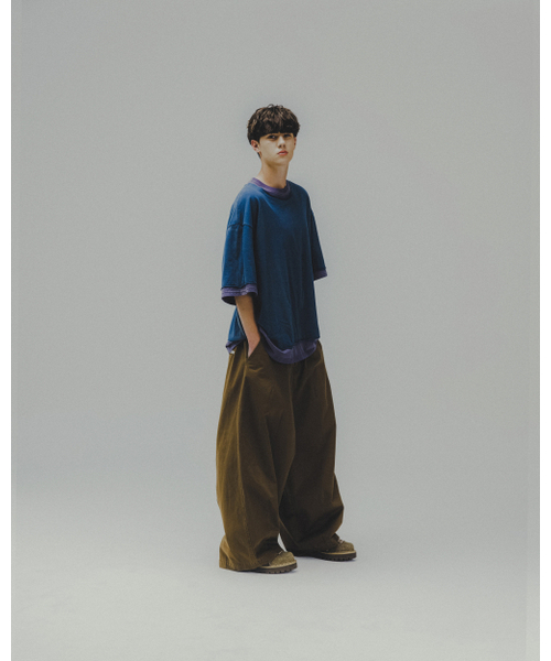 ANGLAN（アングラン）の「Washed Balloon Pants - Brown（その他パンツ・メンズ・その他・1/2）」の6枚目の写真