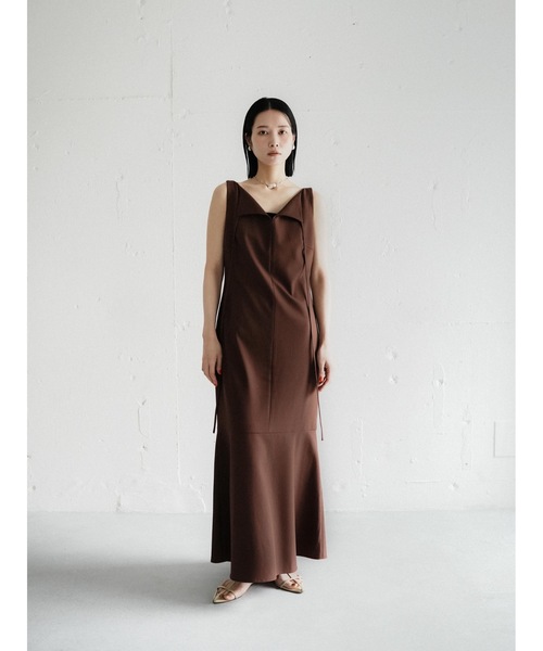 Katrin TOKYO(カトリーントーキョー)の「2way choker onepiece(ワンピース・レディース・ピンク系/ボルドー・S/XS/S-Short/M)」の8枚目の写真
