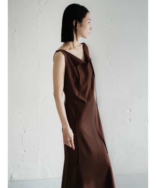 Katrin TOKYO(カトリーントーキョー)の「2way choker onepiece(ワンピース・レディース・ピンク系/ボルドー・S/XS/S-Short/M)」の11枚目の写真