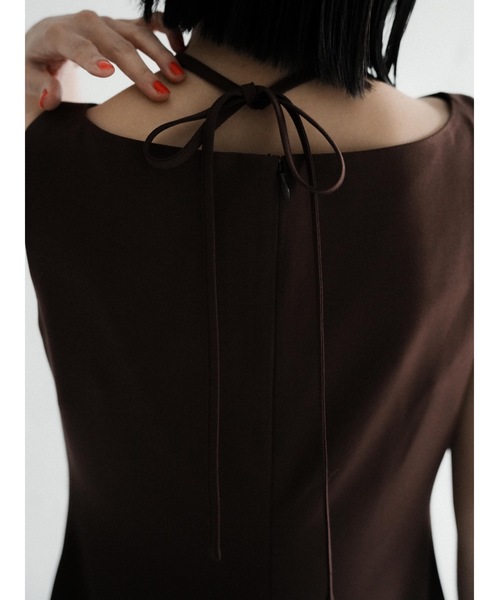Katrin TOKYO(カトリーントーキョー)の「2way choker onepiece(ワンピース・レディース・ピンク系/ボルドー・S/XS/S-Short/M)」の14枚目の写真
