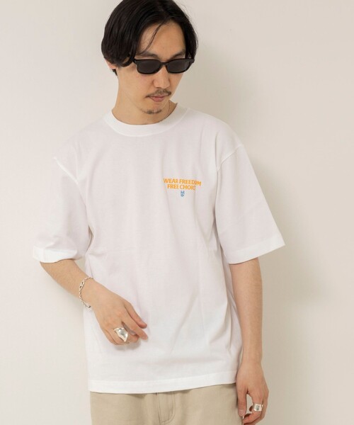 MAQWEL（マクウェル）の「【MAQWEL/マクウェル】ウォッシャブル Maqwel Car ワイドボディプリントTシャツ（Tシャツ/カットソー・レディース・ホワイト・FREE）」の17枚目の写真