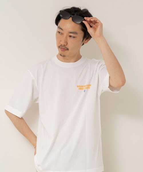 MAQWEL（マクウェル）の「【MAQWEL/マクウェル】ウォッシャブル Maqwel Car ワイドボディプリントTシャツ（Tシャツ/カットソー・レディース・ホワイト・FREE）」の18枚目の写真
