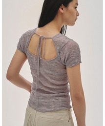 TODAYFUL | 2way Sheer Knittops(Tシャツ/カットソー)