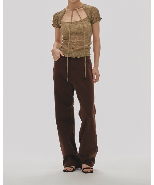 2way Sheer Knittops（Tシャツ/カットソー）｜TODAYFUL（トゥデイフル