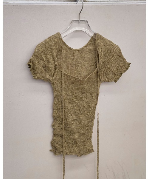 2way Sheer Knittops（Tシャツ/カットソー）｜TODAYFUL（トゥデイフル