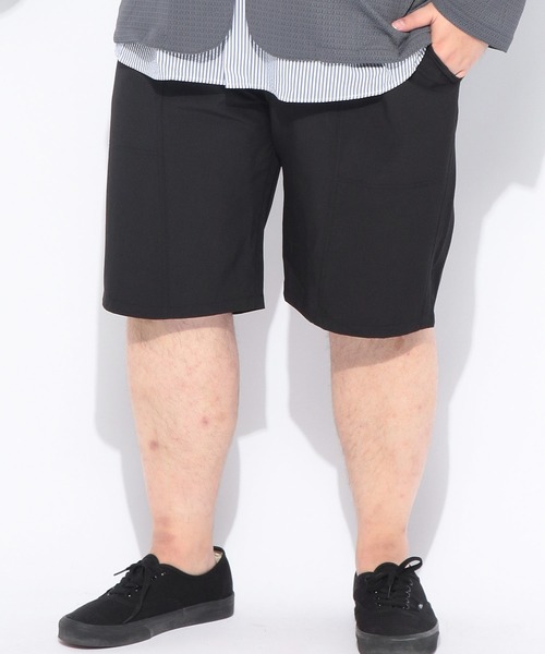 B&T CLUB(ビーティークラブ)の「ショートパンツ ハーフパンツ 短パン メンズ 大きいサイズ ACTIVE GEAR ストレッチ 無地 ショーツ 夏 アウトドア レジャー B&T CLUB ビーアンドティークラブ(その他パンツ・メンズ・イエロー/ブルー/ブラック/パープル/ワイン・X1(3L~4L)/X3(6L~7L)/X4(8L~9L)/X2(4L~5L))」の9枚目の写真