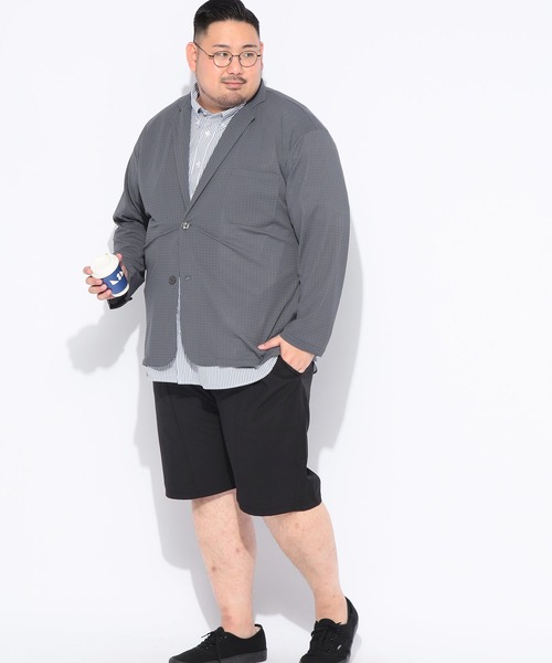 B&T CLUB(ビーティークラブ)の「ショートパンツ ハーフパンツ 短パン メンズ 大きいサイズ ACTIVE GEAR ストレッチ 無地 ショーツ 夏 アウトドア レジャー B&T CLUB ビーアンドティークラブ(その他パンツ・メンズ・イエロー/ブルー/ブラック/パープル/ワイン・X1(3L~4L)/X3(6L~7L)/X4(8L~9L)/X2(4L~5L))」の11枚目の写真