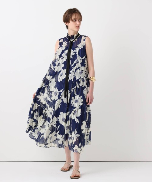 allureville(アルアバイル)の「WEB 一部店舗展開 シアーヨウリュウワンピース(ワンピース・レディース・ブルー系その他・2/1)」の8枚目の写真