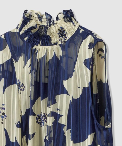 allureville(アルアバイル)の「WEB 一部店舗展開 シアーヨウリュウワンピース(ワンピース・レディース・ブルー系その他・2/1)」の19枚目の写真