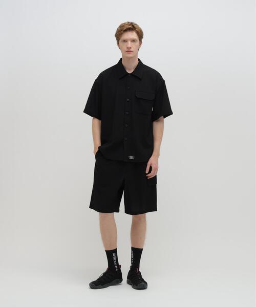 AVIREX（アヴィレックス）の「《直営店限定》３D DOT SHIRT Ⅱ / ドットシャツ / AVIREX / アヴィレックス（シャツ/ブラウス・メンズ・ブラック/チャコールグレー・M/XL/L）」の4枚目の写真