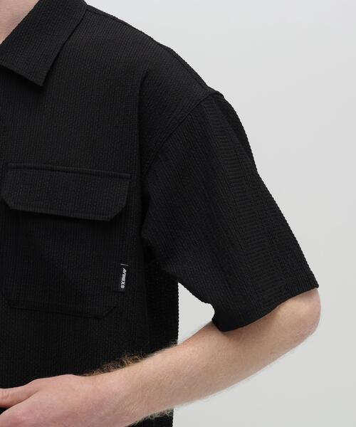 AVIREX（アヴィレックス）の「《直営店限定》３D DOT SHIRT Ⅱ / ドットシャツ / AVIREX / アヴィレックス（シャツ/ブラウス・メンズ・ブラック/チャコールグレー・M/XL/L）」の9枚目の写真