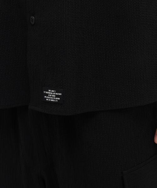 AVIREX（アヴィレックス）の「《直営店限定》３D DOT SHIRT Ⅱ / ドットシャツ / AVIREX / アヴィレックス（シャツ/ブラウス・メンズ・ブラック/チャコールグレー・M/XL/L）」の10枚目の写真