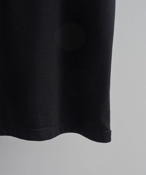 Art re A select（アトリエセレクト）の「【MADE IN KOREA】フェイクレイヤードヘンリーネックロンT（Tシャツ/カットソー・メンズ・ブラック/アイボリー・FREE）」の5枚目の写真