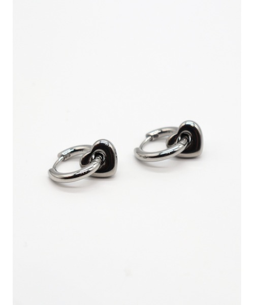 Bilan(ビラン)の「( 金属アレルギー軽減 サージカルステンレス ) ハートドロップピアス / 【BILAN】 Heart Drop Pierce(ピアス(両耳用)・レディース・シルバー/ゴールド/マルチ・FREE)」の9枚目の写真