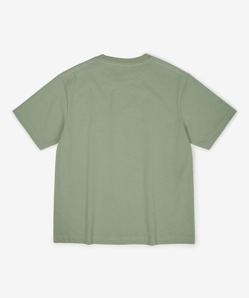 NOT ONLY FOR TODAY（ノットオンリーフォートゥデイ）の「スターノフト刺繍半袖Tシャツ [オリーブ]（Tシャツ/カットソー・レディース・その他・SMALL/MEDIUM/LARGE/X-LARGE）」の2枚目の写真