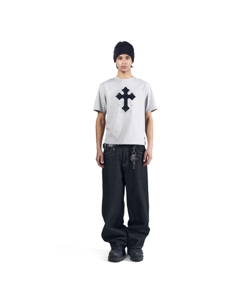 AAKAM(アーカム)の「CROS2 Patch Denim Pants (Black)(デニムパンツ・レディース・その他・1/2)」の6枚目の写真
