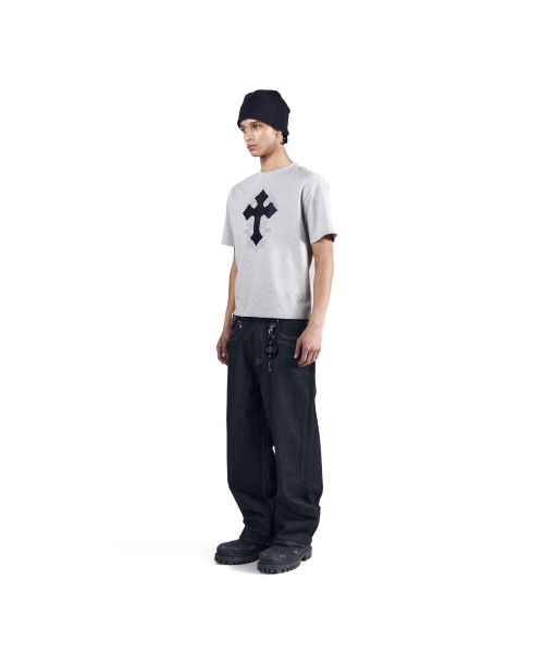 AAKAM(アーカム)の「CROS2 Patch Denim Pants (Black)(デニムパンツ・レディース・その他・1/2)」の7枚目の写真