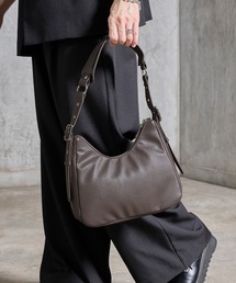 【SERACE】Buckle belt design half moon bag / バックルベルトデザインハーフムーンバッグ