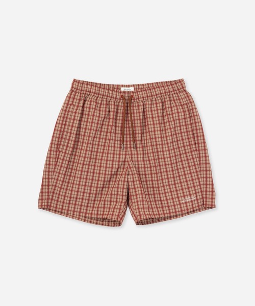 Saturdays NYC(サタデーズ ニューヨークシティ )の「Timothy Check Swim Short(その他パンツ・メンズ・グリーン/レンガ・S/M/L)」の20枚目の写真