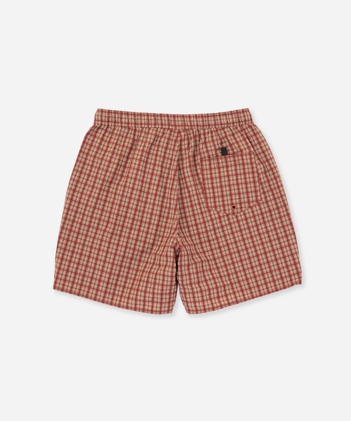 Saturdays NYC(サタデーズ ニューヨークシティ )の「Timothy Check Swim Short(その他パンツ・メンズ・グリーン/レンガ・S/M/L)」の21枚目の写真