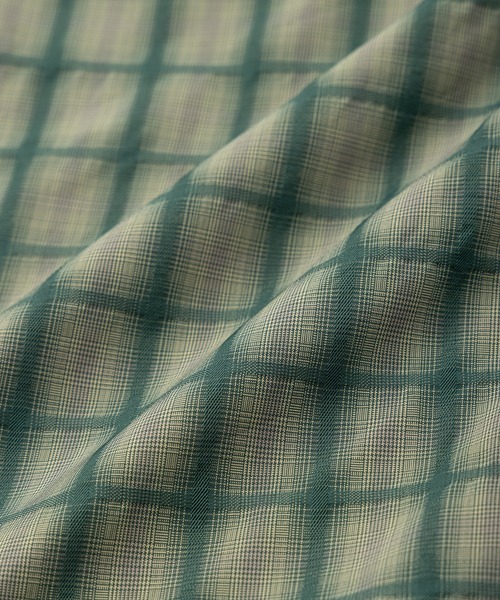 Saturdays NYC(サタデーズ ニューヨークシティ )の「Timothy Check Swim Short(その他パンツ・メンズ・グリーン/レンガ・S/M/L)」の7枚目の写真