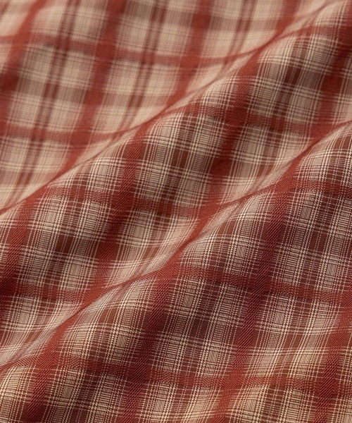 Saturdays NYC(サタデーズ ニューヨークシティ )の「Timothy Check Swim Short(その他パンツ・メンズ・グリーン/レンガ・S/M/L)」の8枚目の写真