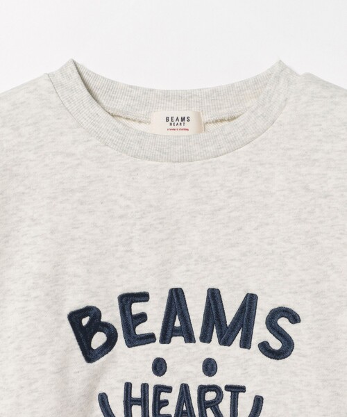 BEAMS HEART(ビームスハート)の「スマイル 刺繍 スウェット プルオーバー(スウェット・レディース・チャコールグレー/ブラウン/ホワイト系その他5・FREE)」の10枚目の写真