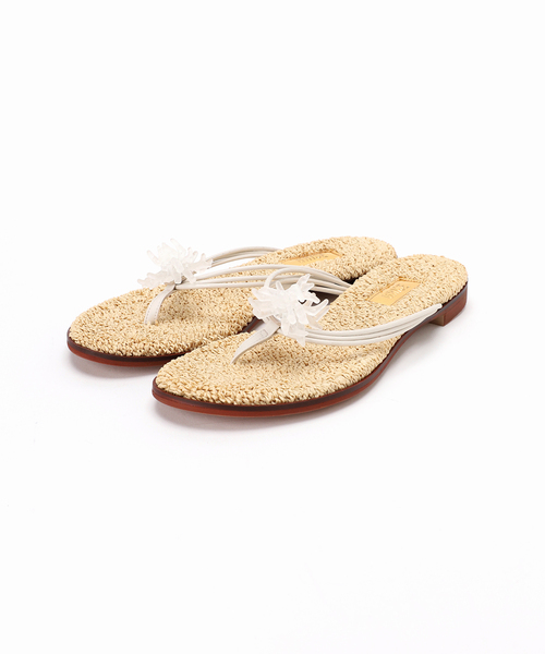 GRISE(グリーズ)の「《WEB+一部店舗限定》GRISE SEA MOTIF トングサンダル(サンダル・レディース・カーキ/ブラウン/アイボリー・LARGE/MEDIUM/SMALL/X-LARGE)」の9枚目の写真