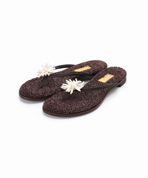 GRISE(グリーズ)の「《WEB+一部店舗限定》GRISE SEA MOTIF トングサンダル(サンダル・レディース・カーキ/ブラウン/アイボリー・LARGE/MEDIUM/SMALL/X-LARGE)」の10枚目の写真