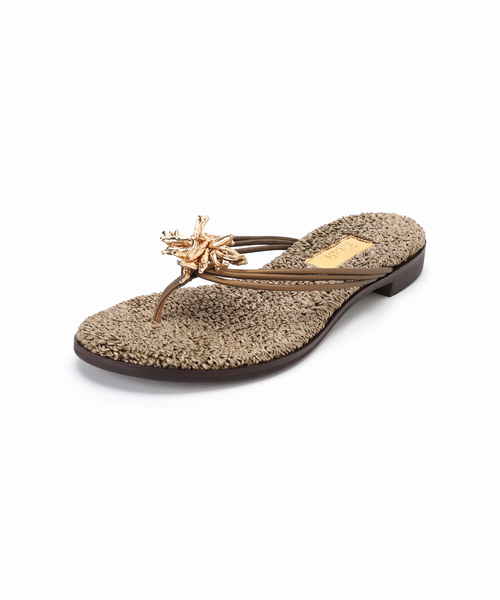 GRISE(グリーズ)の「《WEB+一部店舗限定》GRISE SEA MOTIF トングサンダル(サンダル・レディース・カーキ/ブラウン/アイボリー・LARGE/MEDIUM/SMALL/X-LARGE)」の11枚目の写真
