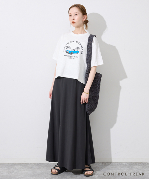 CONTROL FREAK / CTFK（コントロールフリーク）の「《追加》CONTROL FREAK ペーパークロッシェバッグ 254-121501（ショルダーバッグ・レディース・チャコールグレー/ベージュ・FREE）」の7枚目の写真