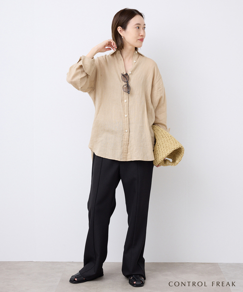 CONTROL FREAK / CTFK（コントロールフリーク）の「《追加》CONTROL FREAK ペーパークロッシェバッグ 254-121501（ショルダーバッグ・レディース・チャコールグレー/ベージュ・FREE）」の20枚目の写真